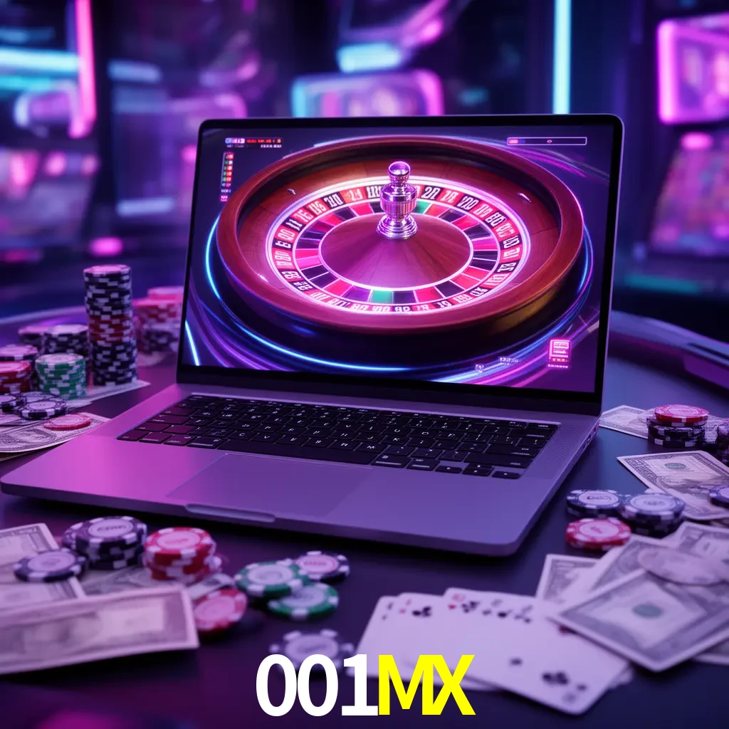 Centro móvil 001MX con casino, cajero, bonos, app y acceso de cuenta para México