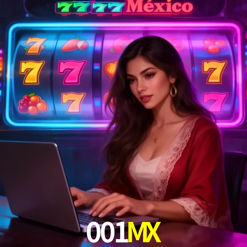 001MX Slots - tragamonedas, RTP y control Tragamonedas 001MX con símbolos, saldo móvil y reglas de apuesta visibles